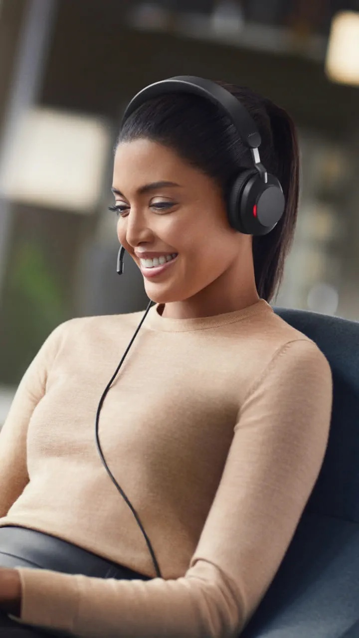 Jabra Evolve2 40 Duo USB-C Kulak Üstü Kulaklık